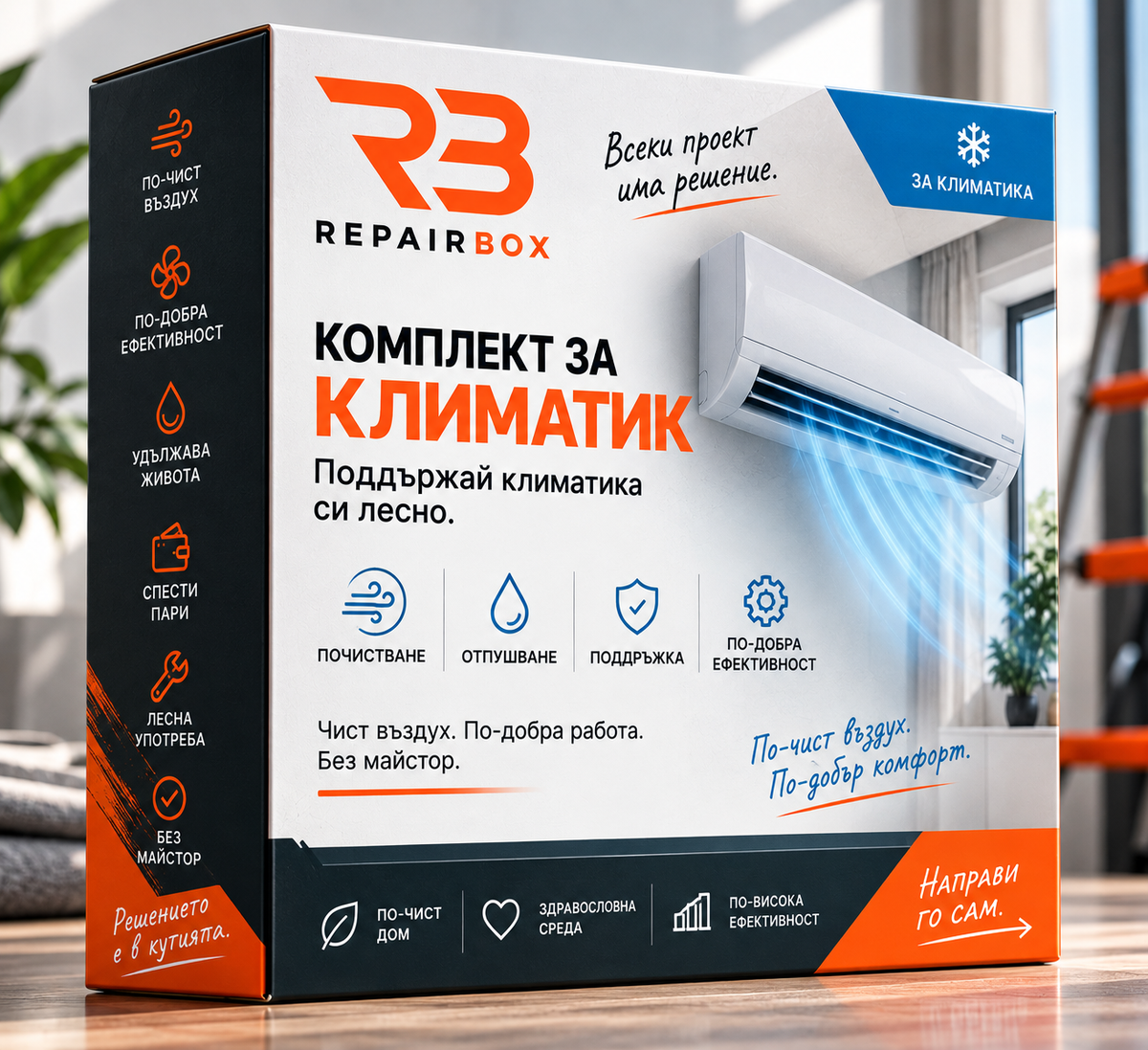 Комплект за профилактика на климатик